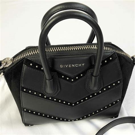 givenchy antigona black with gold hardware|givenchy antigona mini tote bag.